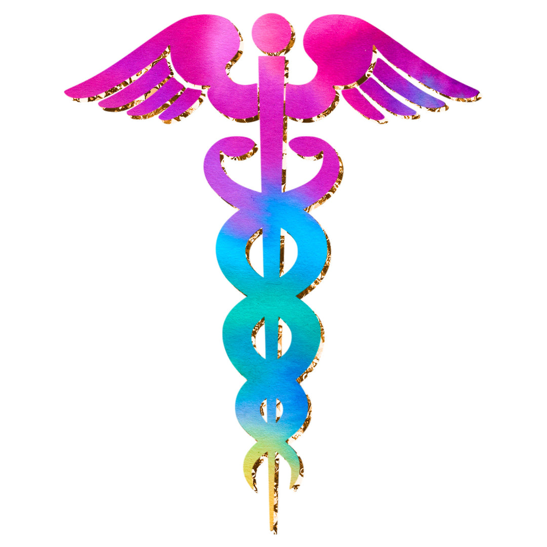 Nurse Mode: Caduceus - DTF Transfer - Direct-to-Film