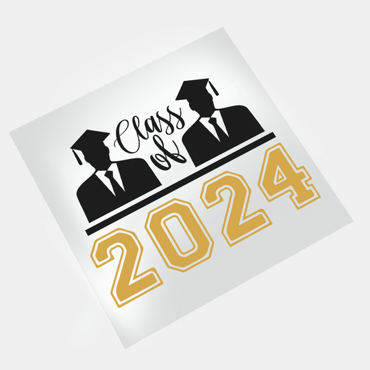 Graduation 2024: Class of 2024 III - DTF Transfer - Direct-to-Film