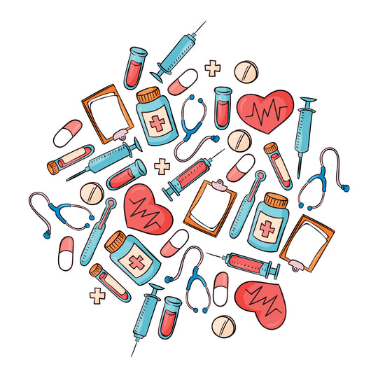 Medical Doodle: Medical Science IV - DTF Transfer - Direct-to-Film