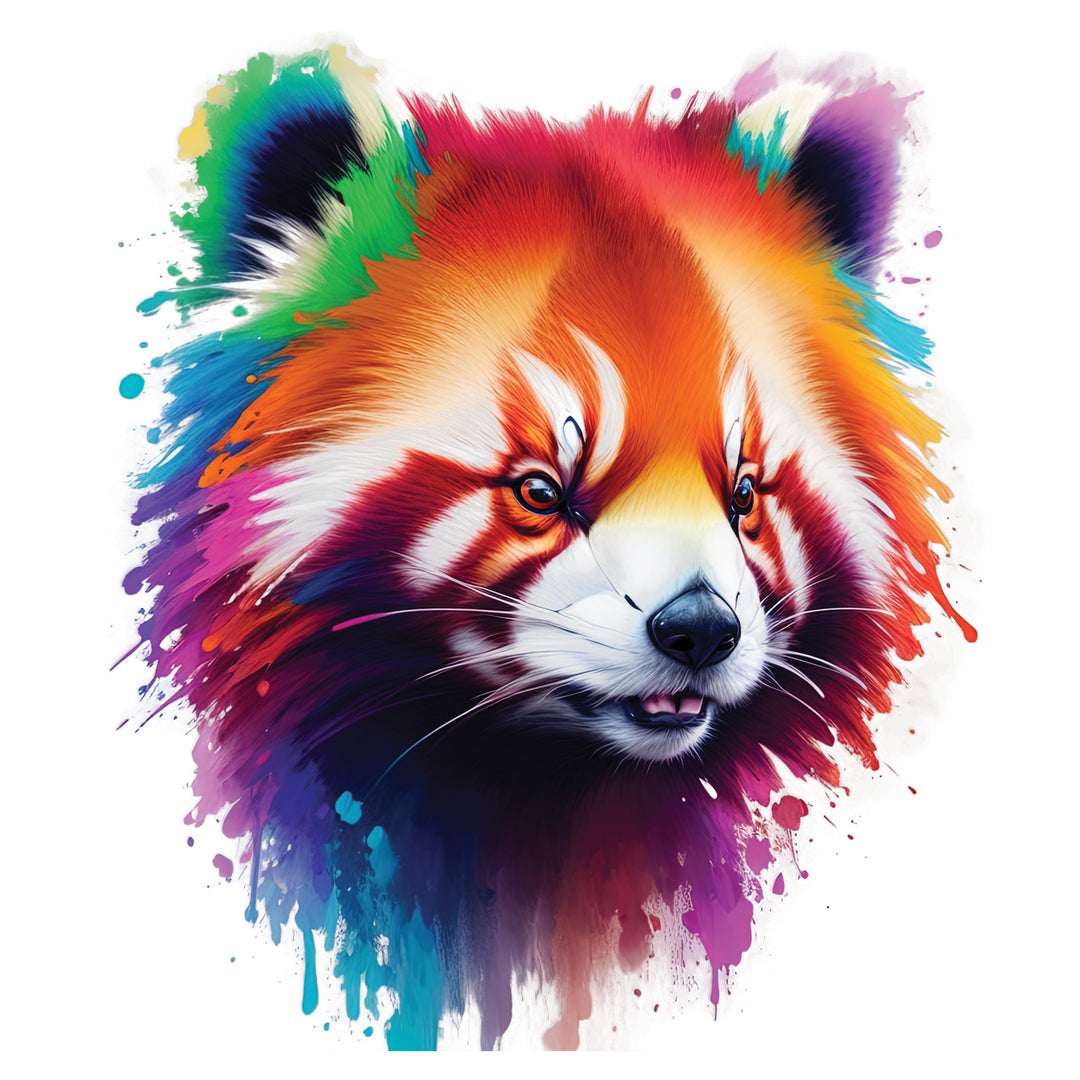 Red Panda: Watercolor Artwork - DTF Transfer - Direct-to-Film