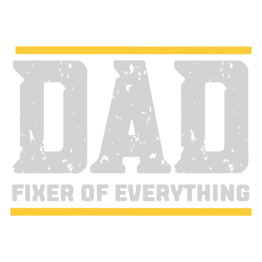 Cool Dad: Dad Fixer Of Everything - DTF Transfer - Direct-to-Film