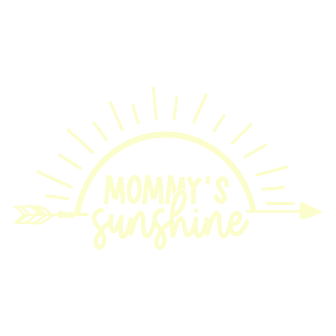 Baby Sayings: Mommy’s Sunshine - DTF Transfer - Direct-to-Film