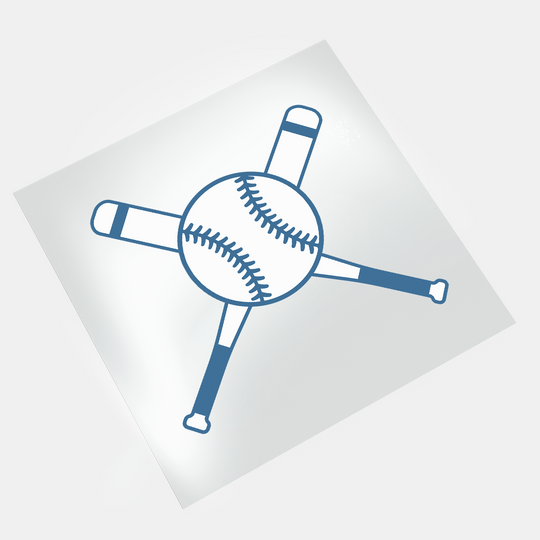 Baseball: Baseball Logo - DTF Transfer - Direct-to-Film