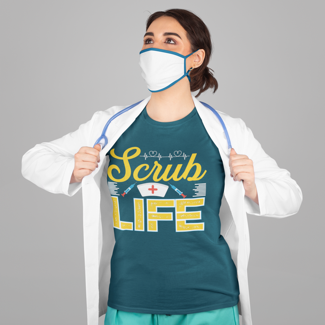 Living The Scrub Life: Scrub Life II - DTF Transfer - Direct-to-Film