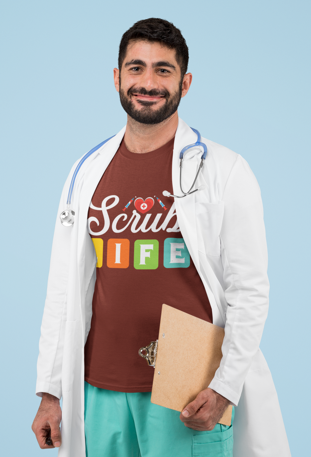 Living The Scrub Life: Scrub Life IV - DTF Transfer - Direct-to-Film