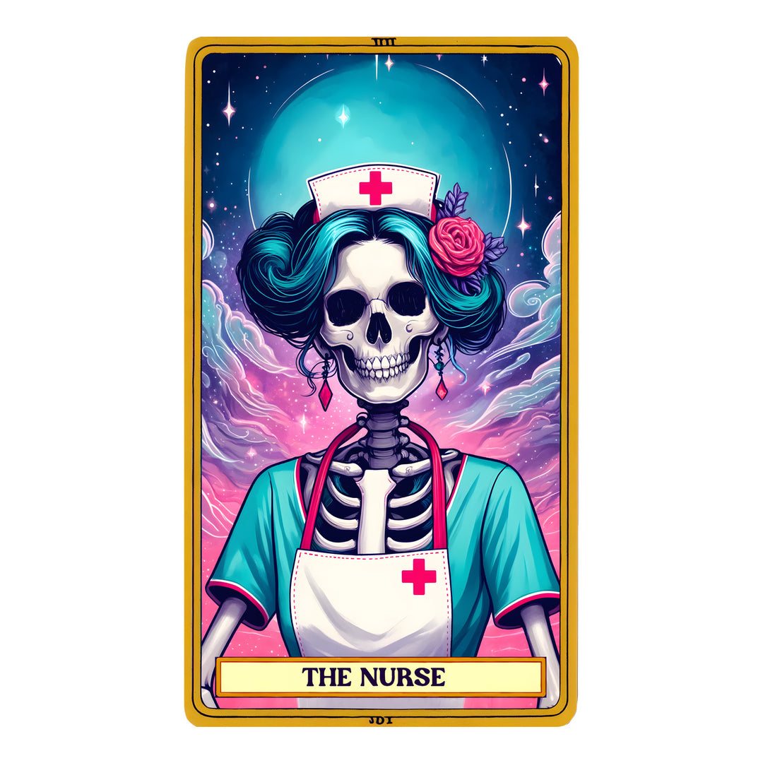 The Nurse: The Nurse Card - DTF Transfer - Direct-to-Film