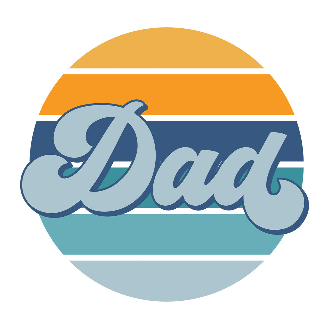 Cool Dad Vibes: Dad - DTF Transfer - Direct-to-Film