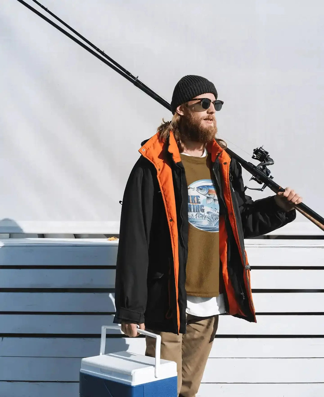 Rather Be Fishing: I Like Fishing And Maybe 3 People - DTF Transfer - Direct-to-Film