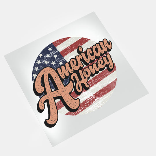 America EST 1776: American Honey - DTF Transfer - Direct-to-Film