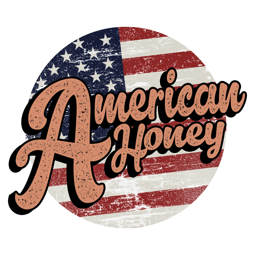 America EST 1776: American Honey - DTF Transfer - Direct-to-Film