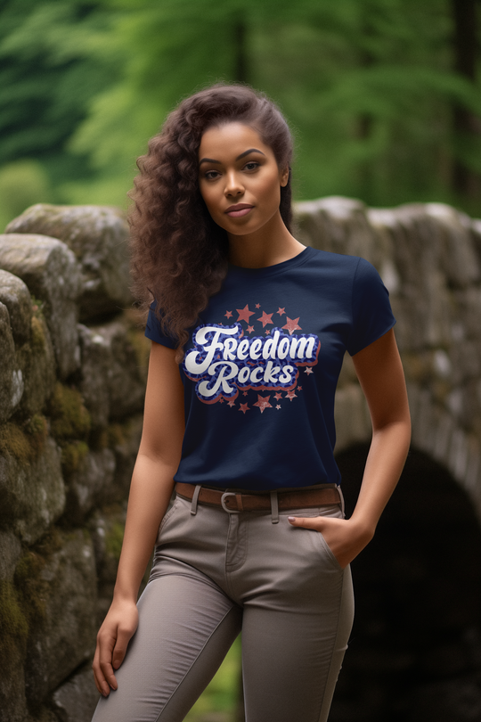 America EST 1776: Freedom Rocks - DTF Transfer - Direct-to-Film