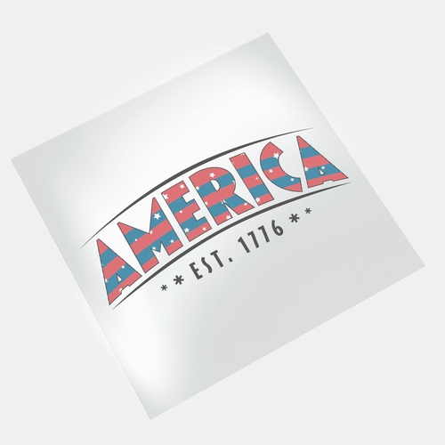 America EST 1776 - DTF Transfer - Direct-to-Film