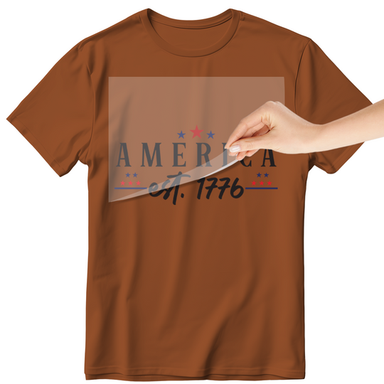 America EST 1776 2 - DTF Transfer - Direct-to-Film