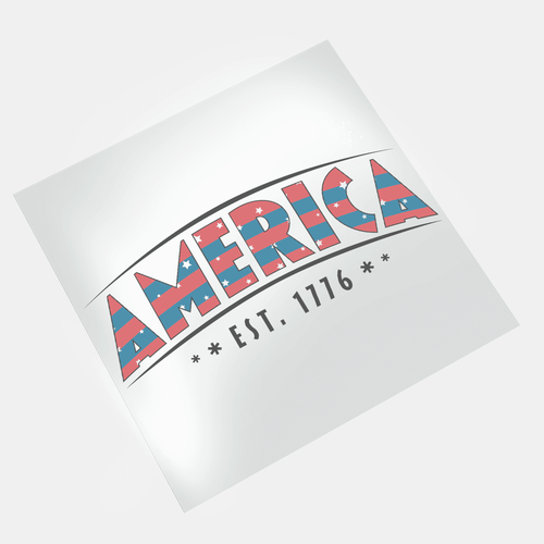 America EST 1776 3 - DTF Transfer - Direct-to-Film