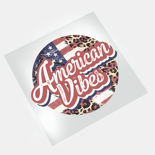 America EST 1776: American Vibes - DTF Transfer - Direct-to-Film