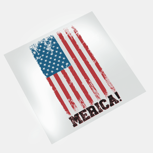 America EST 1776: 'Merica! - DTF Transfer - Direct-to-Film