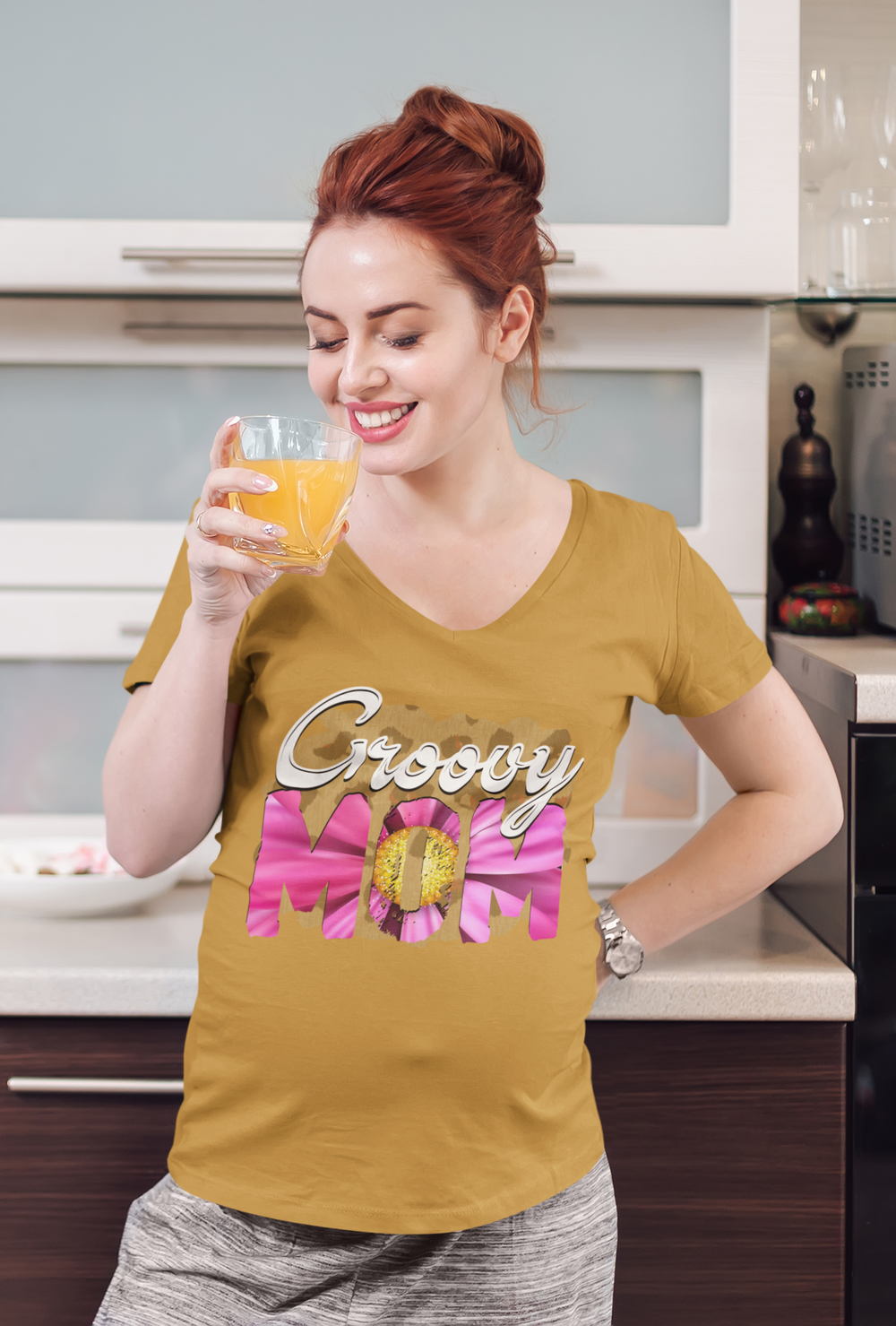 Groovy Mom: Groovy Mom - DTF Transfer - Direct-to-Film