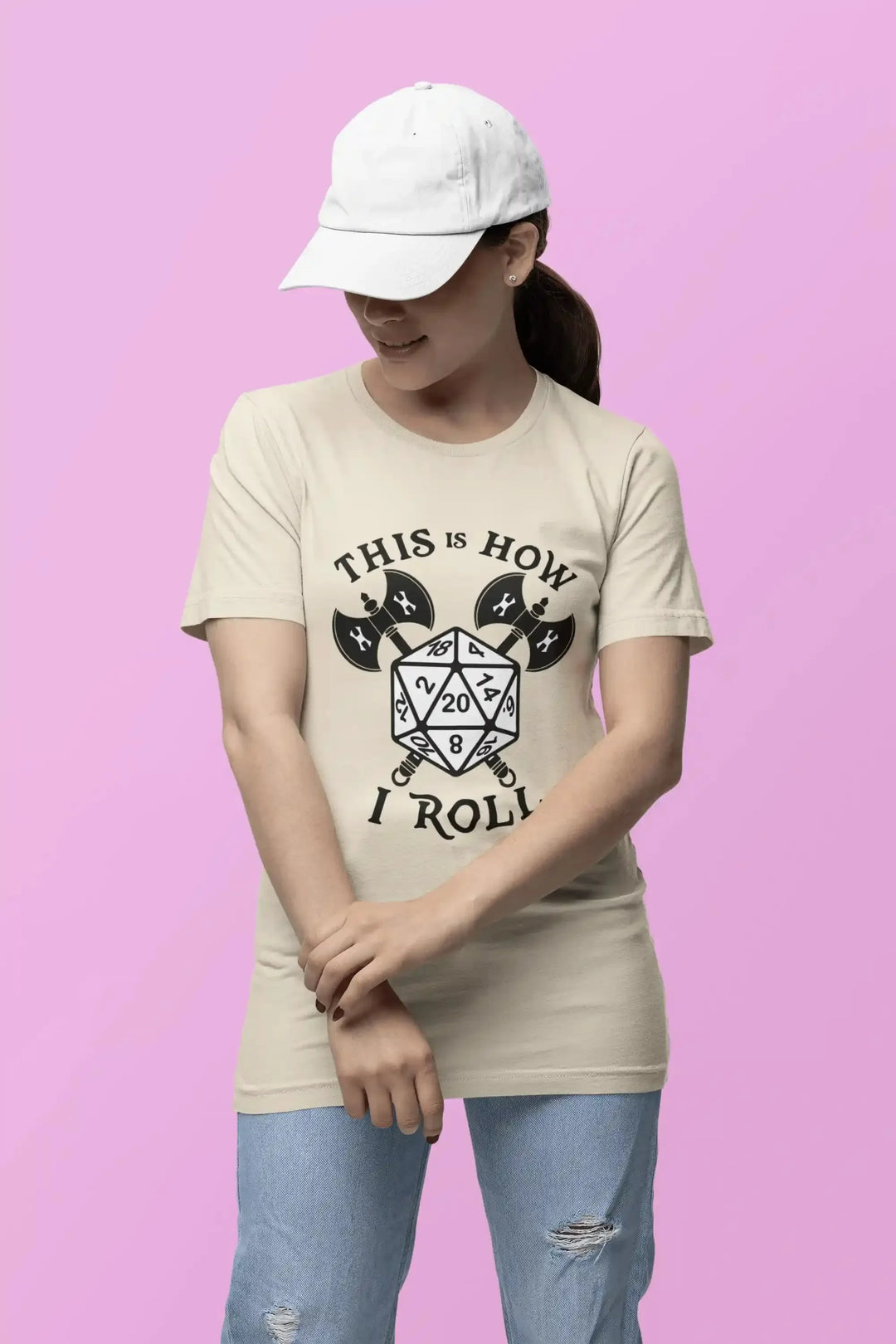 Dungeons & Dragons: This Is How I Roll  - DTF Transfer - Direct-to-Film