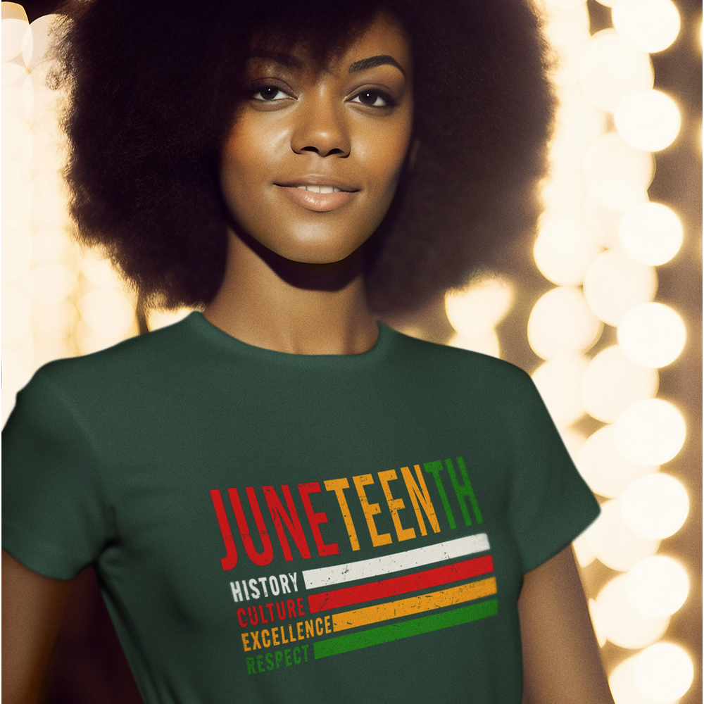 Juneteenth 1865: Culture Excellence Respect - DTF Transfer - Direct-to-Film