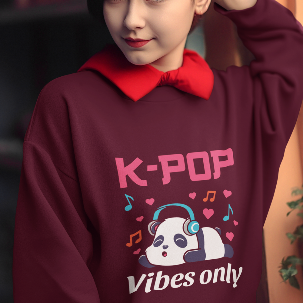 K-Pop: K-Pop Vibes Only - DTF Transfer - Direct-to-Film