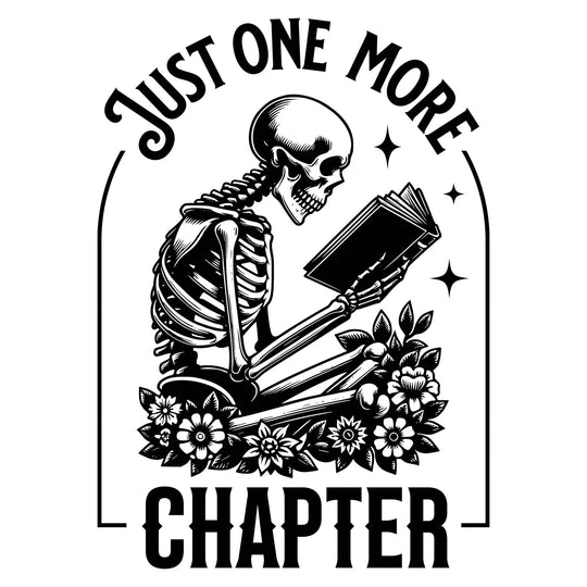 Love Reading: Just One More Chapter - DTF Transfer - Direct-to-Film