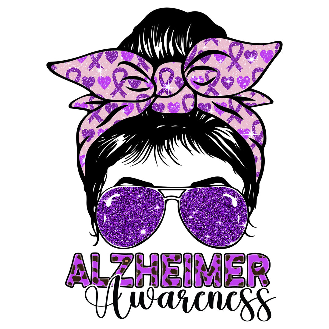 Alzheimer's Awareness - DTF Transfer - Direct-to-Film