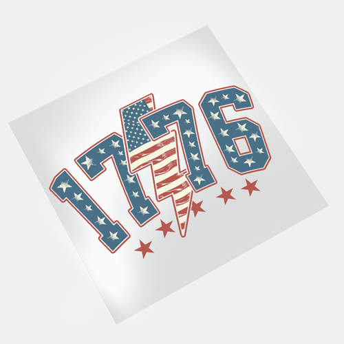 Independence Day: 1776 - DTF Transfer - Direct-to-Film