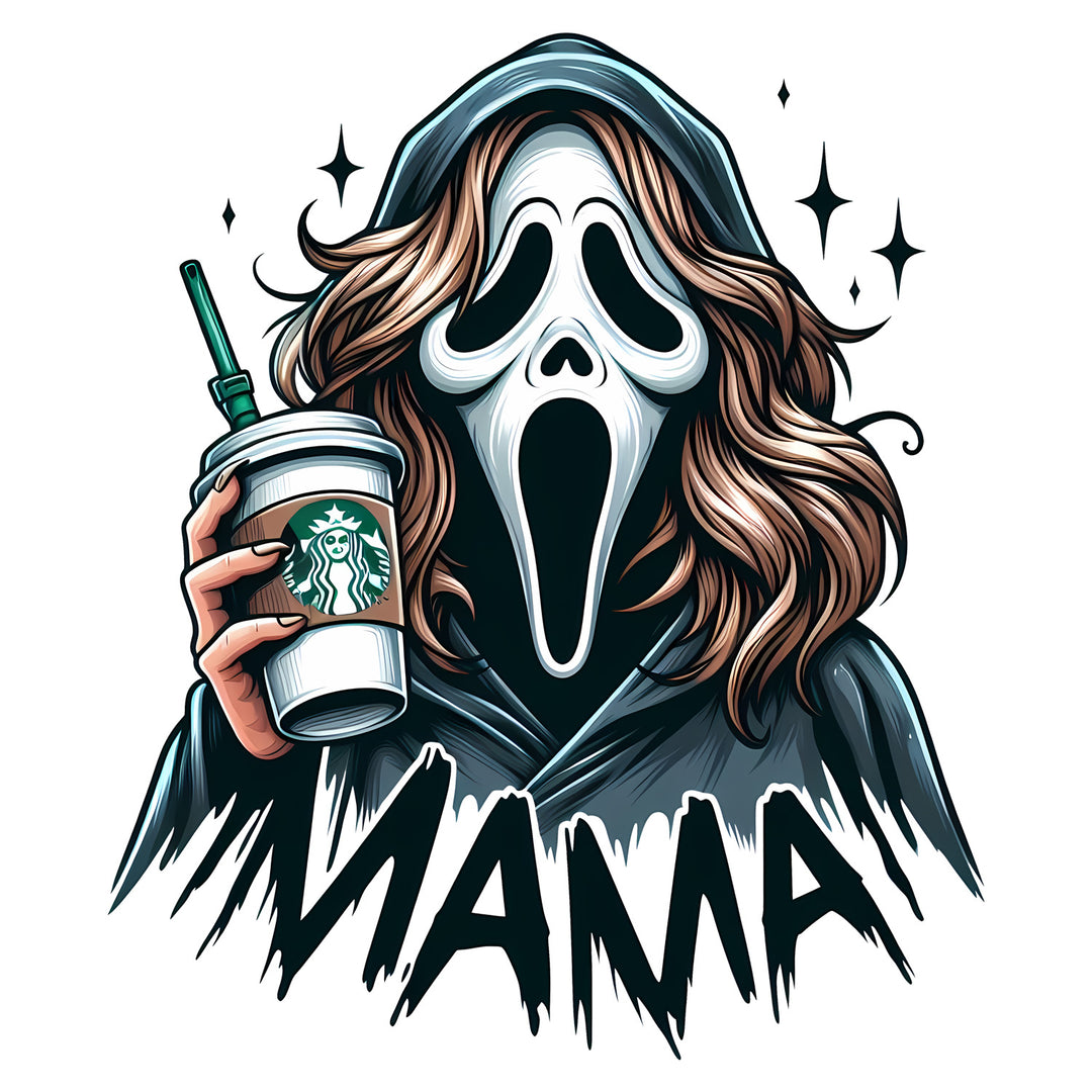 Horror Mama: Ghostly Brew- DTF Transfer - Direct-to-Film