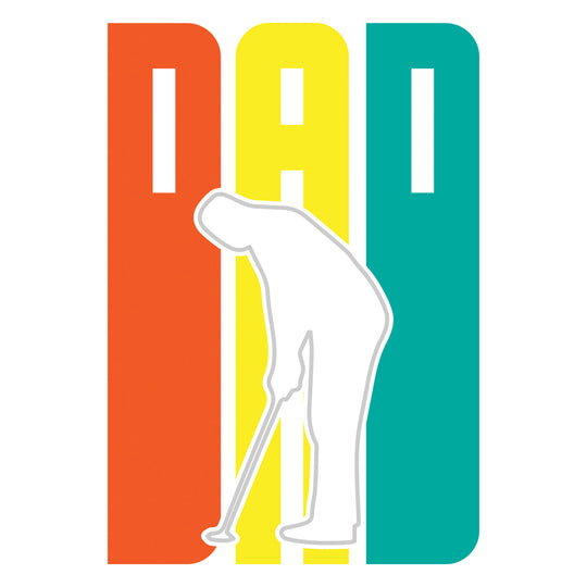 Golf Father: DAD - DTF Transfer - Direct-to-Film