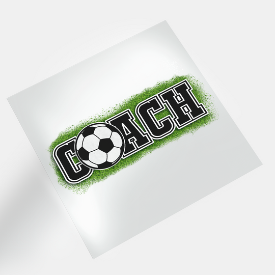 Soccer: Coach - DTF Transfer - Direct-to-Film