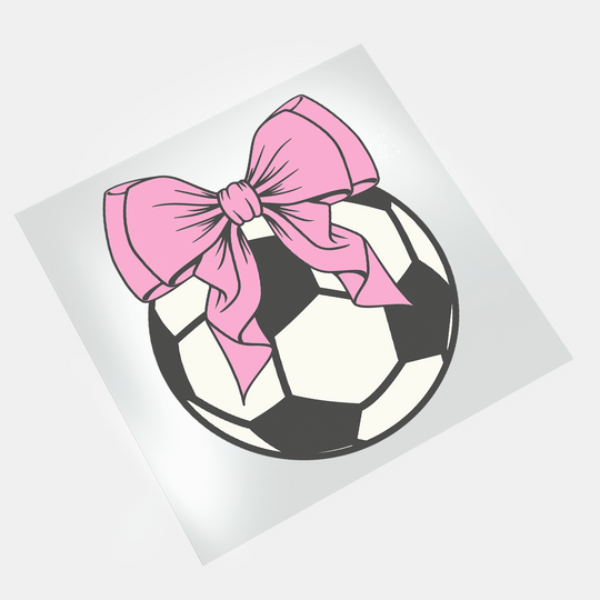 Soccer: Ribbon Ball - DTF Transfer - Direct-to-Film