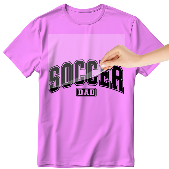 Soccer: Soccer Dad - DTF Transfer - Direct-to-Film