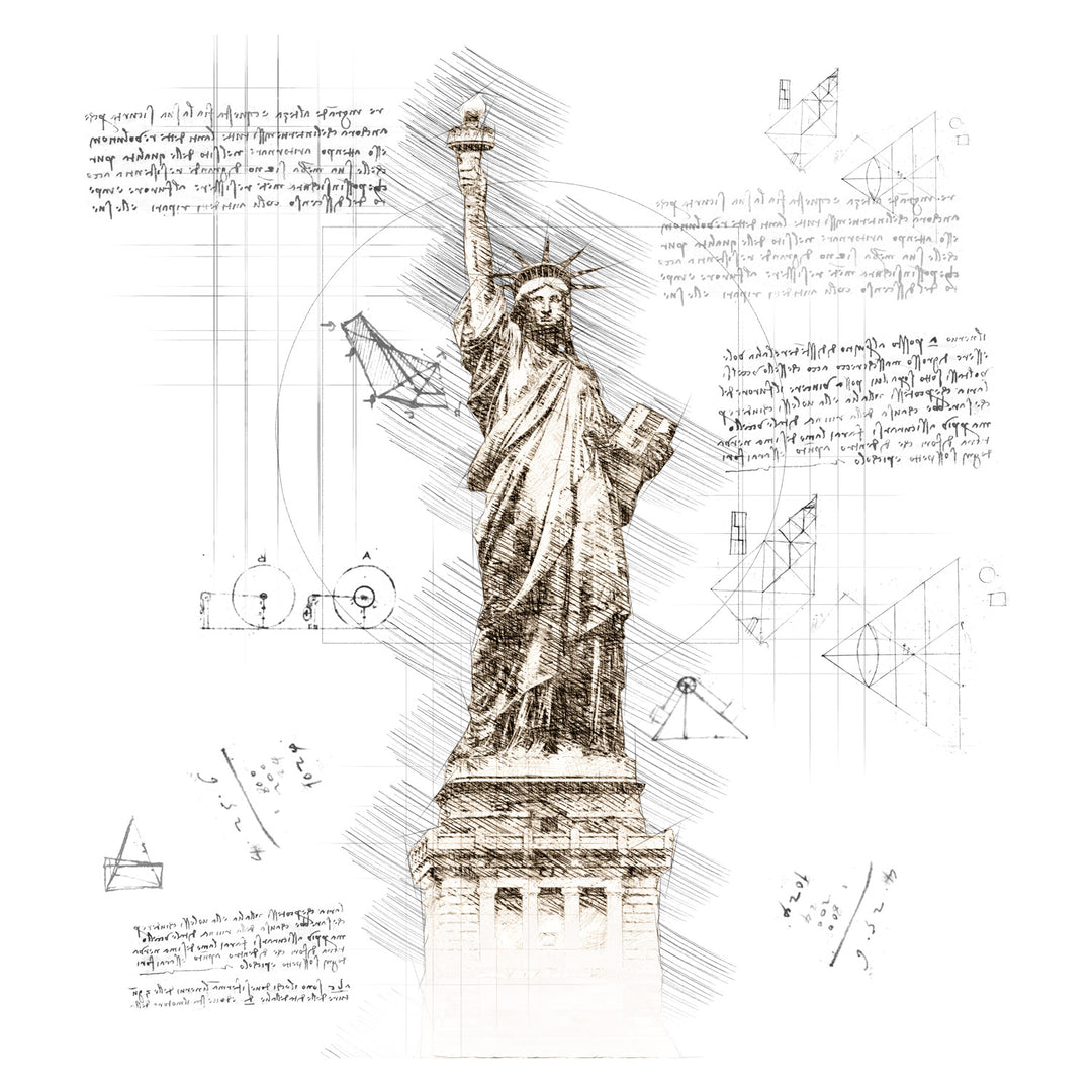 New York: Statue Of Liberty - DTF Transfer - Direct-to-Film