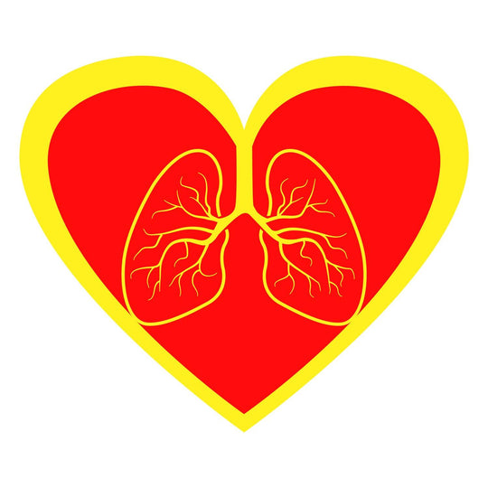 Respiratory Therapist: Hearty Lung - DTF Transfer - Direct-to-Film
