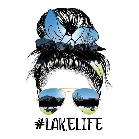 Lake Life: Lake Life Girl - DTF Transfer - Direct-to-Film