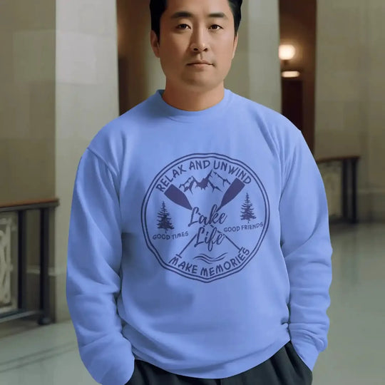 Lake Life: Relax And Unwind Make Memories - DTF Transfer - Direct-to-Film