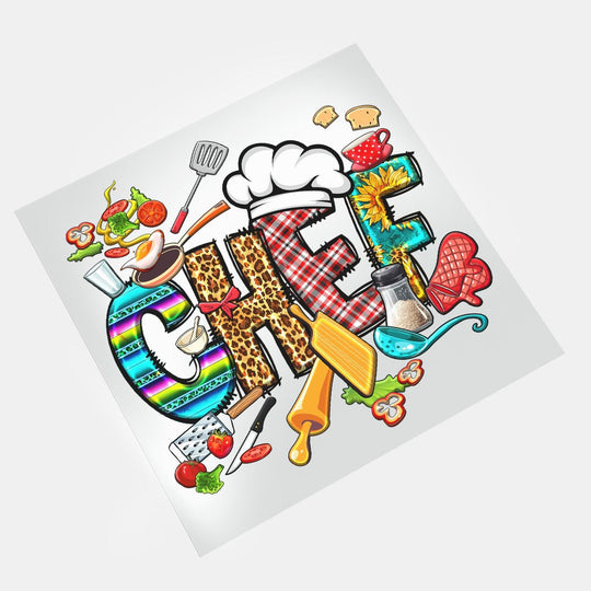 Chef: Kitchen Tools - DTF Transfer - Direct-to-Film