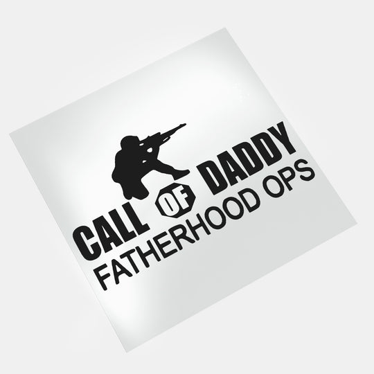 Fatherhood: Call Of Daddy Fatherhood Ops - DTF Transfer - Direct-to-Film