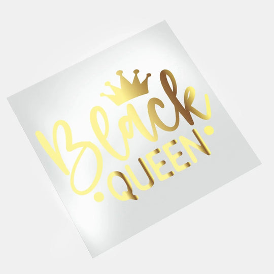 Black Queen - DTF Transfer - Direct-to-Film