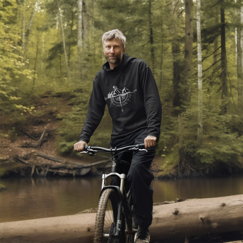 Bike Life: Mountain and Compass - DTF Transfer - Direct-to-Film