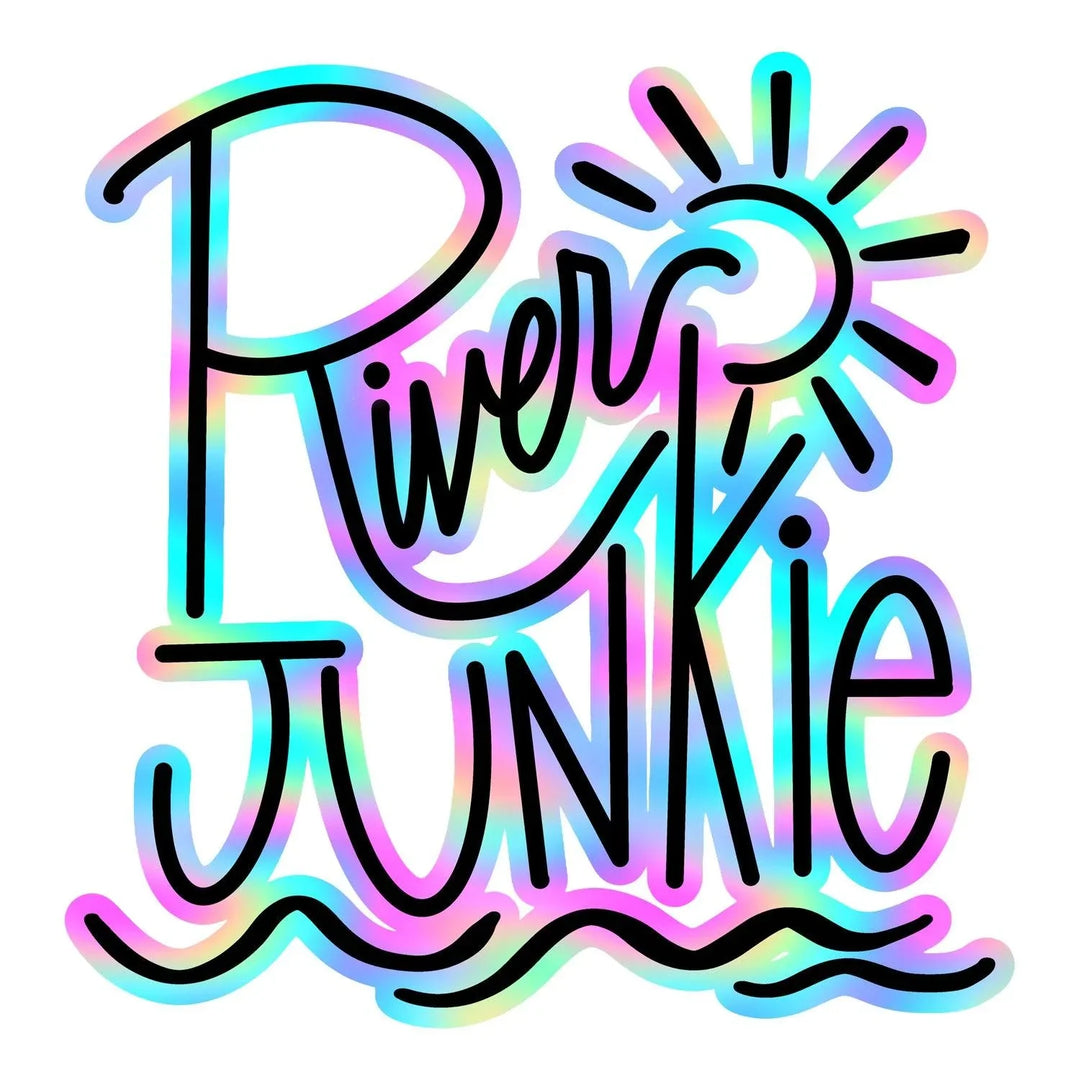 River Time: River Junkie 2 - DTF Transfer - Direct-to-Film