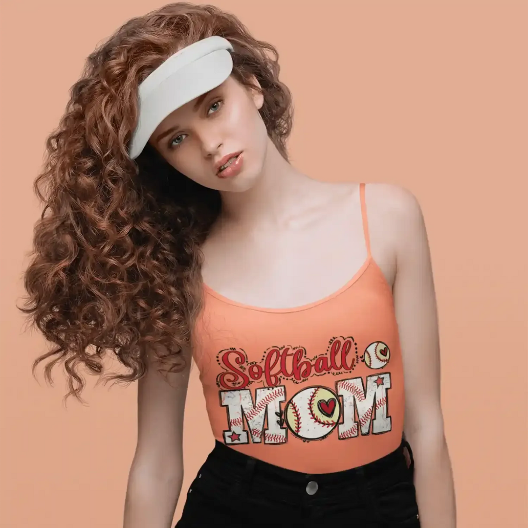 Softball: Softball Mom - DTF Transfer - Direct-to-Film