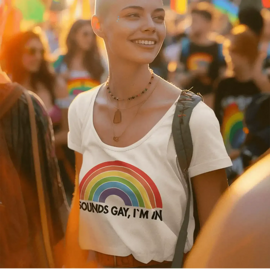 LGBT Pride: Sounds Gay, I'm In - DTF Transfer - Direct-to-Film