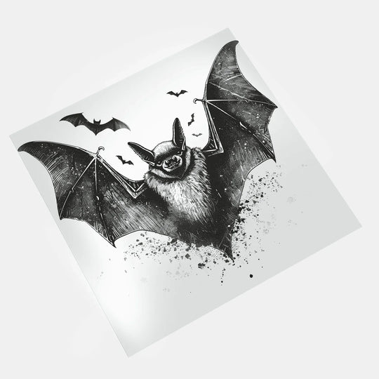 Tortured Poet: Bat - DTF Transfer - Direct-to-Film