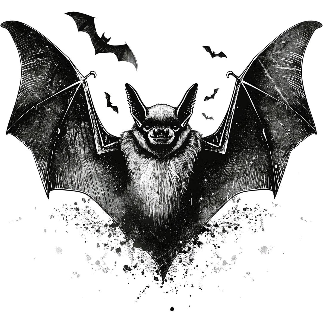 Tortured Poet: Bat - DTF Transfer - Direct-to-Film