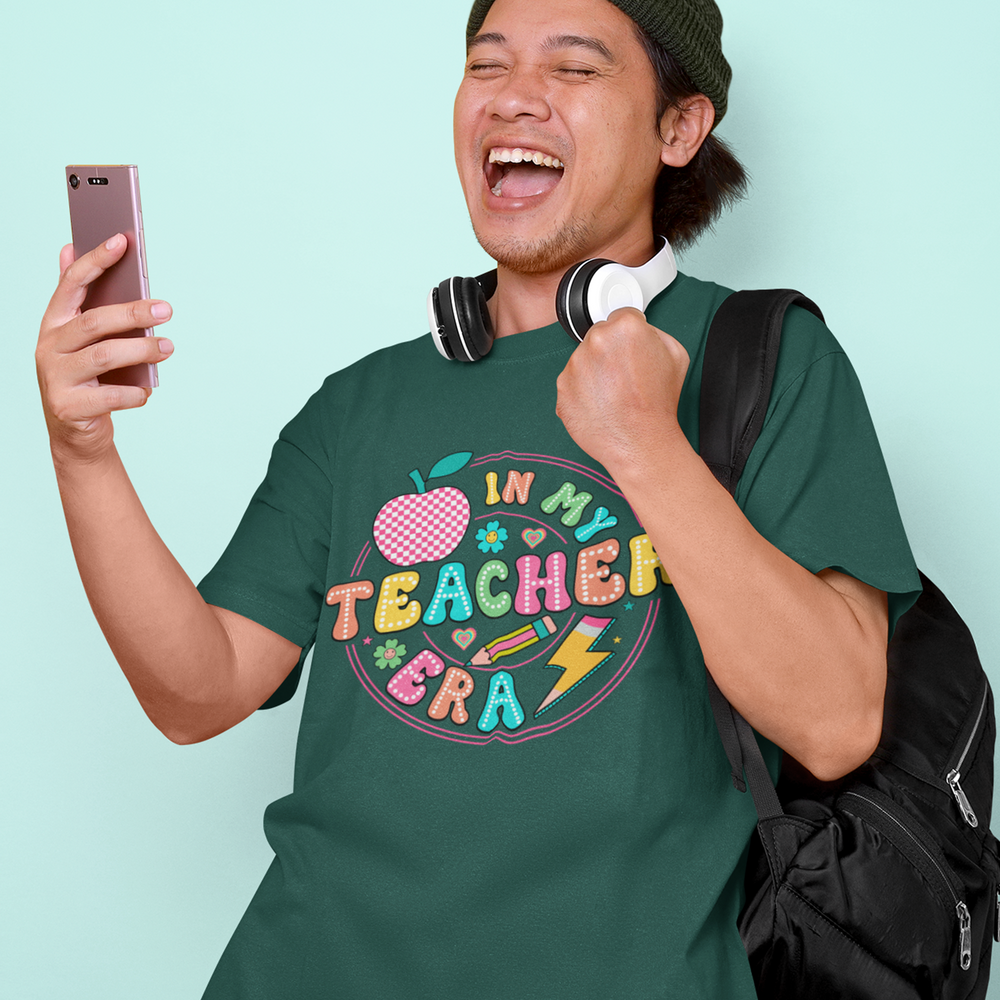 Teachers: In My Teacher Era - DTF Transfer - Direct-to-Film