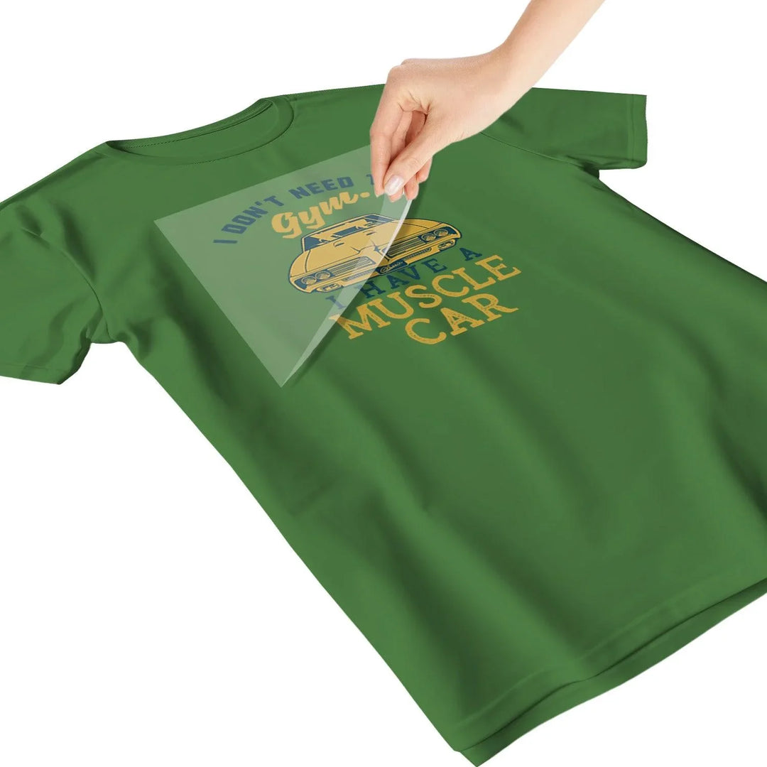 Classic Cars: I Don't Need The Gym I Have A Muscle Car - DTF Transfer - Direct-to-Film