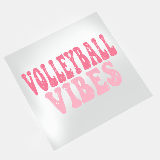 Volleyball: Volleyball Vibes - DTF Transfer - Direct-to-Film