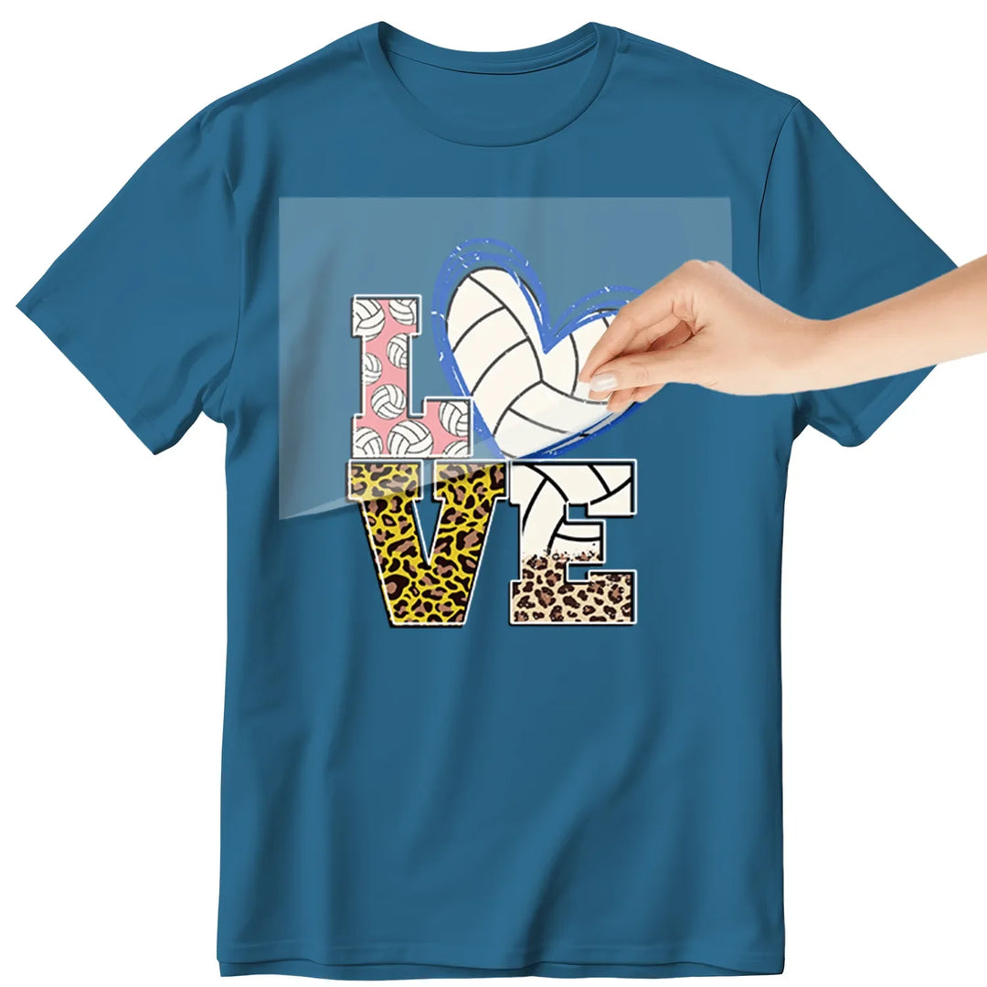 Volleyball: Love - DTF Transfer - Direct-to-Film