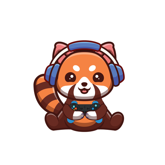 Gamer: I'm Gaming Red Panda - DTF Transfer - Direct-to-Film